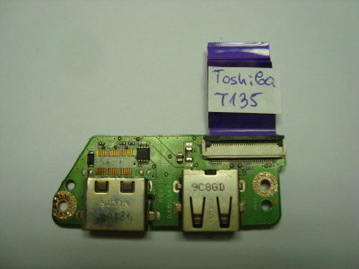 Платка USB Toshiba Satellite T130 T135 T135D
